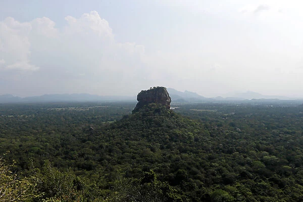 unesco listed world heritage site sigiriya rock